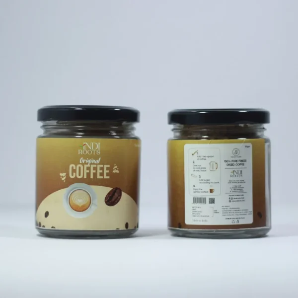 orignal coffee front and back